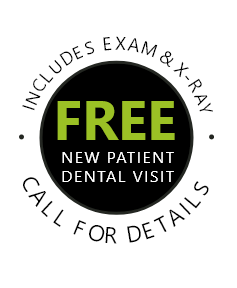 New Patient Dental Visit stamp
