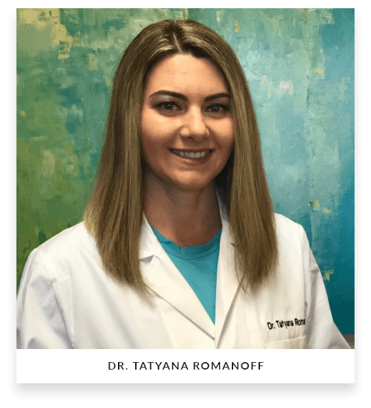 Dr. Tatyana Romanoff smiling