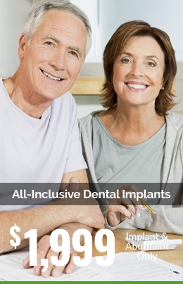 $1999 dental implant coupon