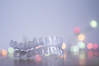 Set of clear aligners for Invisalign in Plano