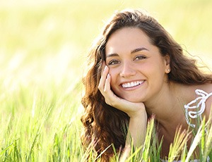 Woman smiling in Plano